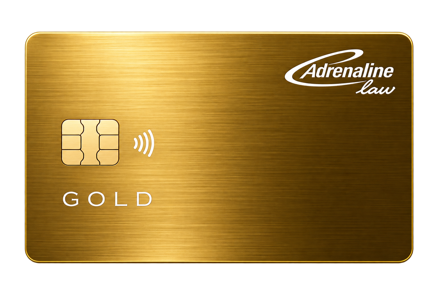 Adrenaline Law Gold Membership Card